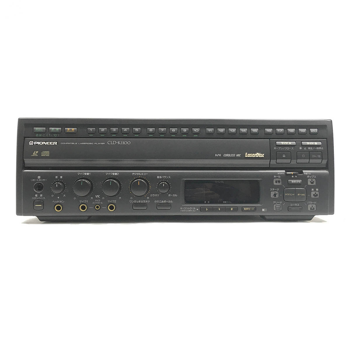 Pioneer LDプレーヤー カラオケ CLD-K1100 - 楽器/器材