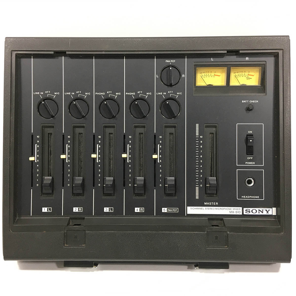 KUROMINET STORE / SONY｜MX-510｜5 CHANNEL STEREO｜MICROPHONE MIXER